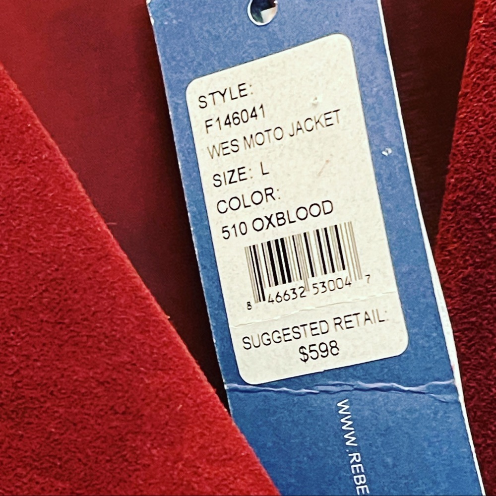 Rebecca Minkoff Suede Moto Jacket - Picture 11 of 16
